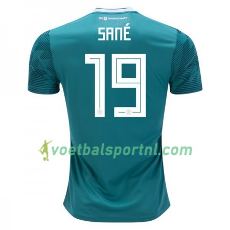 Duitsland Sane 19 Uit Shirt WK voetbal 2018